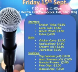 GAA Friday Social Bar Friday 15th September